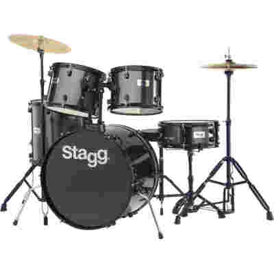 Stagg TIM 122 BK - akustyczny zestaw perkusyjny