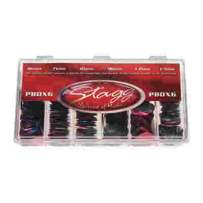 Stagg PBOX 6 - zestaw kostek gitarowych 600 szt.
