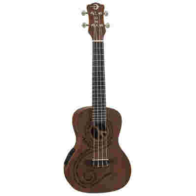 Luna Mahogany Maluhia Peace Concert - ukulele koncertowe elektryczne